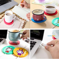 Silicone Insulation Coasters /Warm Cup Coasters With USB